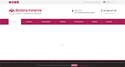 Desktop Screenshot of doctoraminerva.es